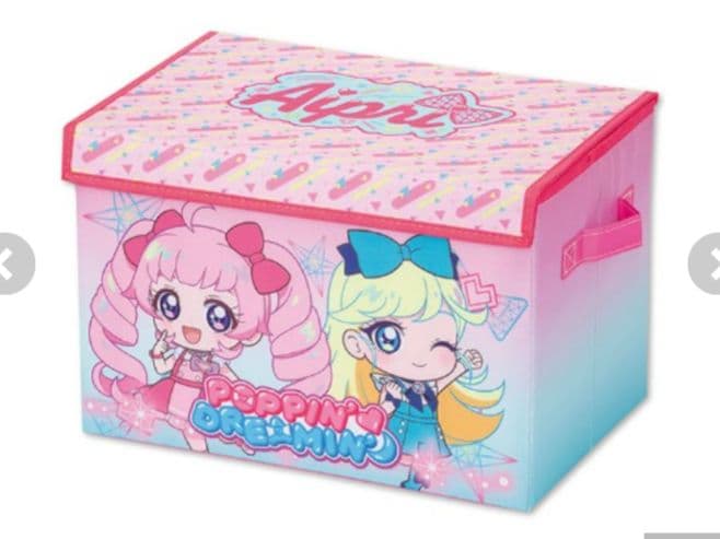 ひみつのアイプリ　しまむらコラボ　収納ボックスセット