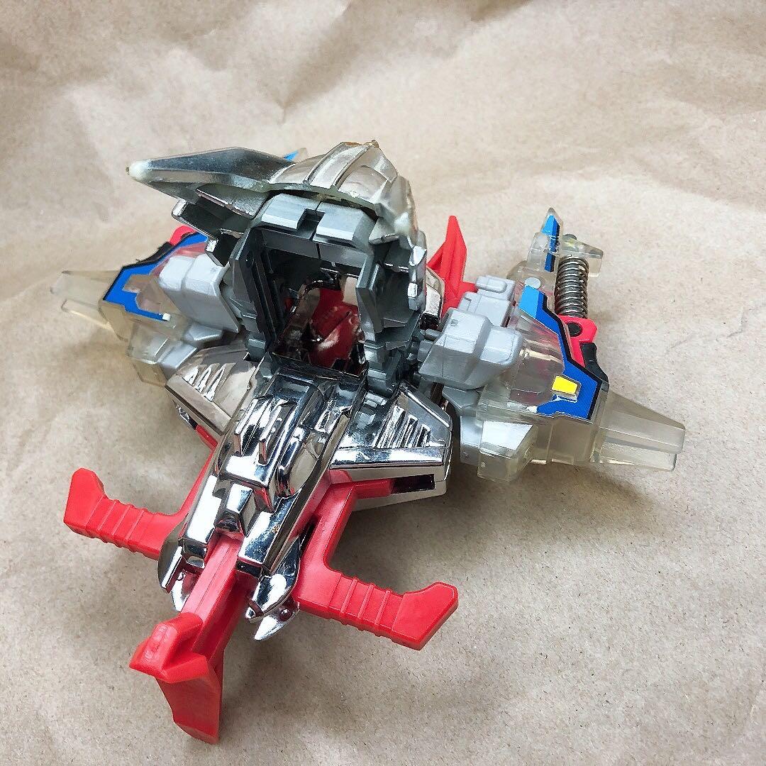 スーパービーダマン　スプレッドワイバーン　シルバー　メガキャノンウイング