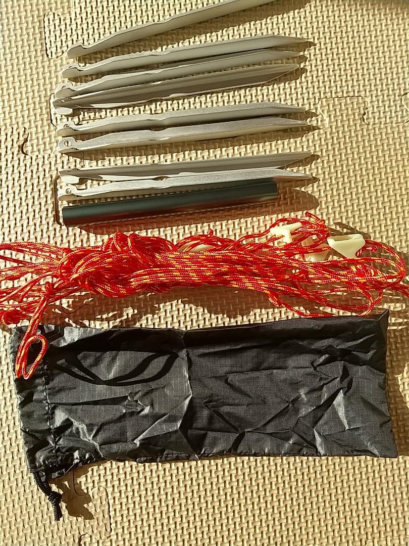 未使用品 ファイントラック カミナドーム1 フットプリント付き