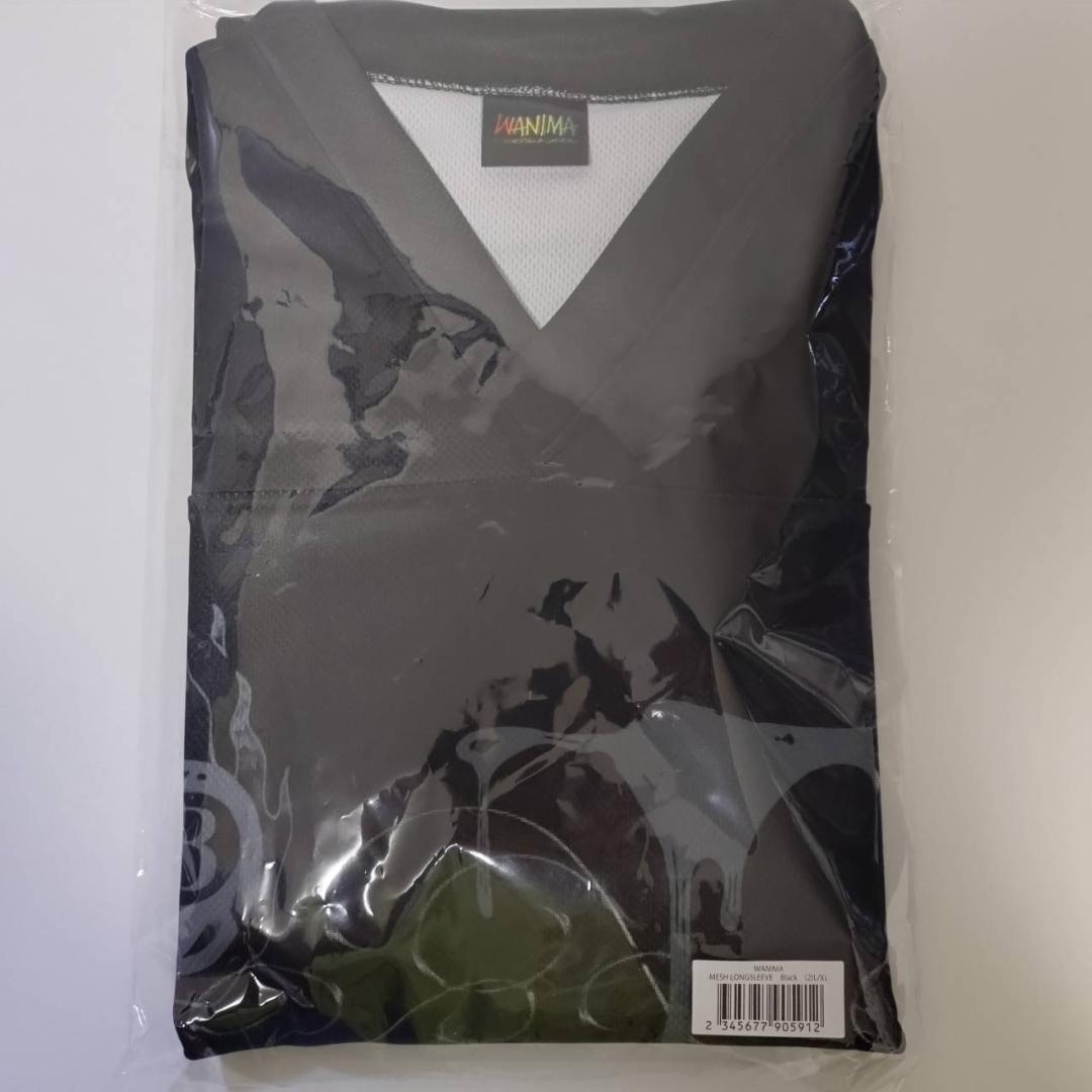 WANIMA BAMBOOM NIGHT メッシュ ロングスリーブ 黒 L～XL