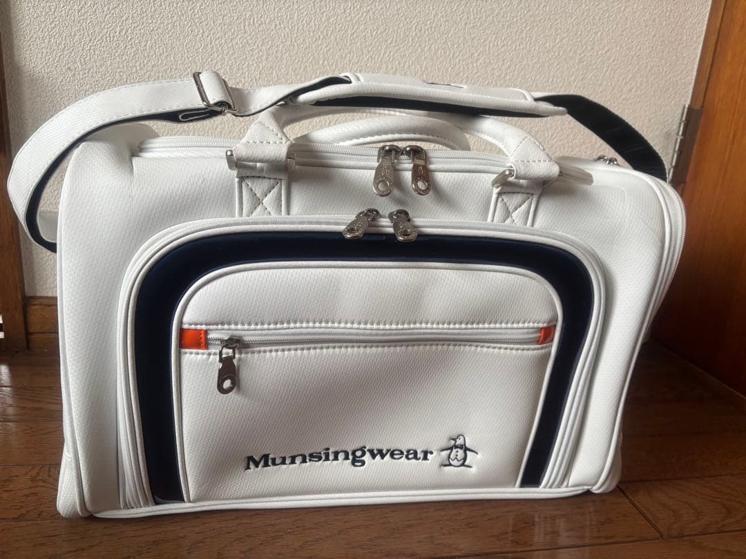 Munsingwear ゴルフバッグ ホワイト