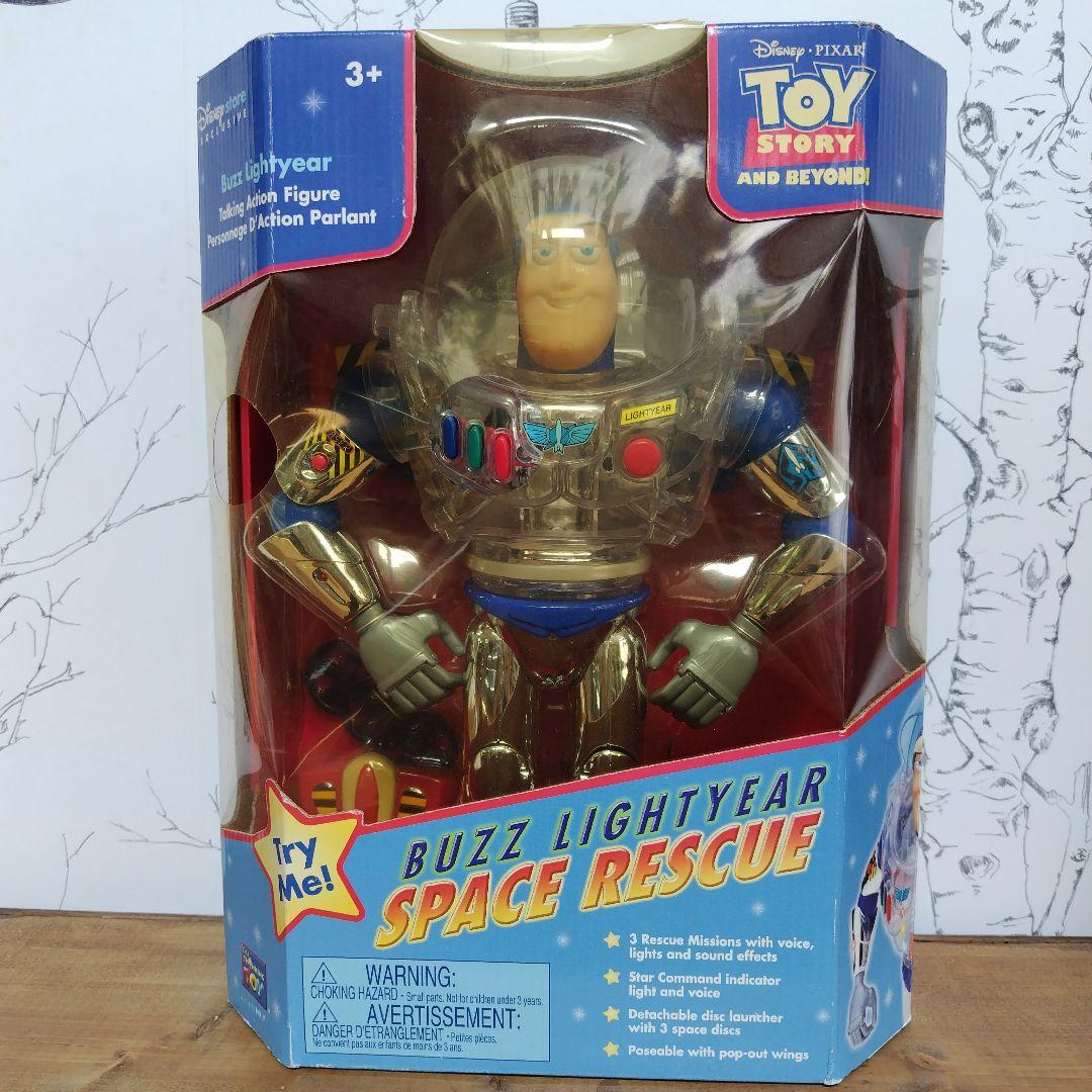 バズライトイヤー　スケルトン　クリア　トイストーリー　トーキング　英語