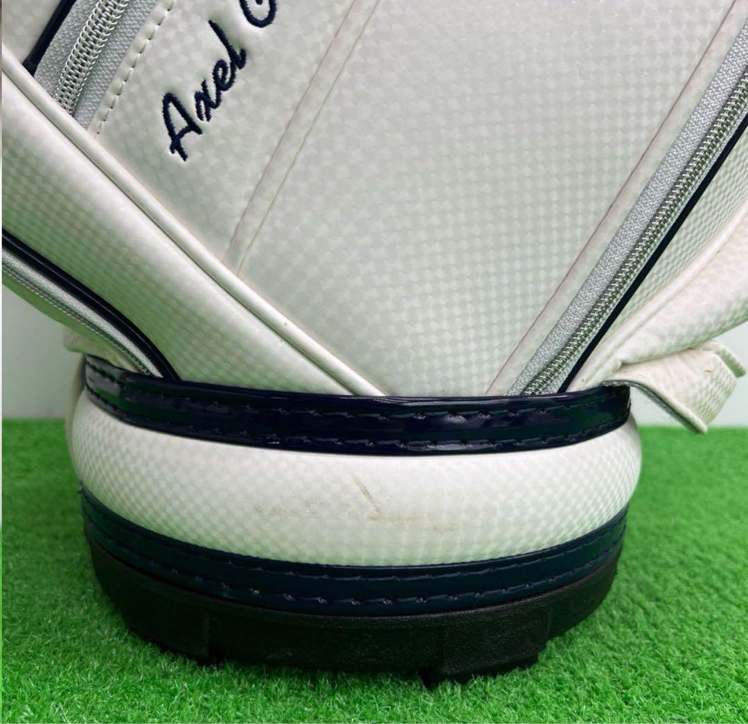 Axel collection 9インチ　ホワイト×ブルー×レッド