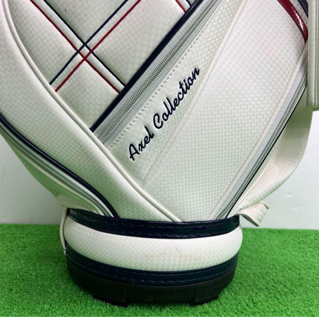 Axel collection 9インチ　ホワイト×ブルー×レッド