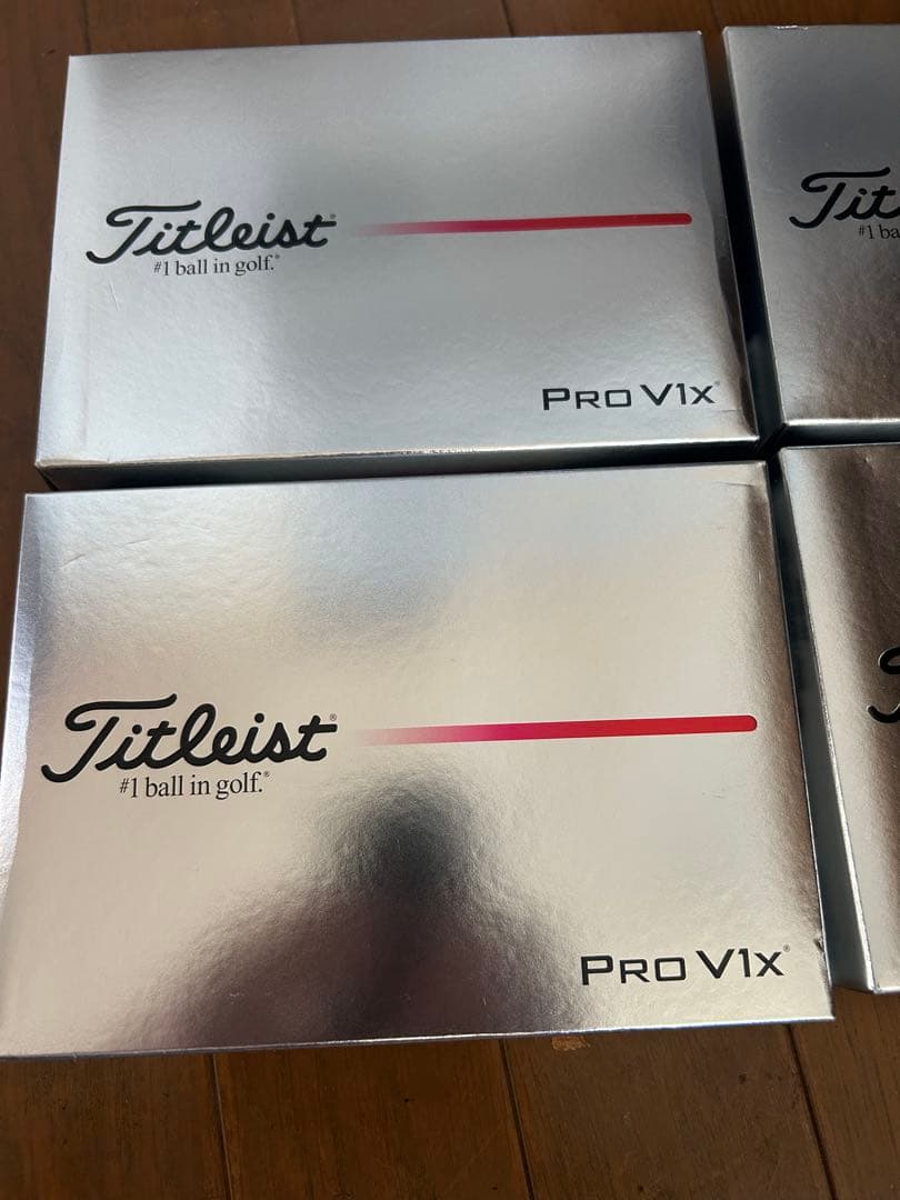 【新品】2025最新モデル　タイトリスト PRO V1x ホワイト 2ダース