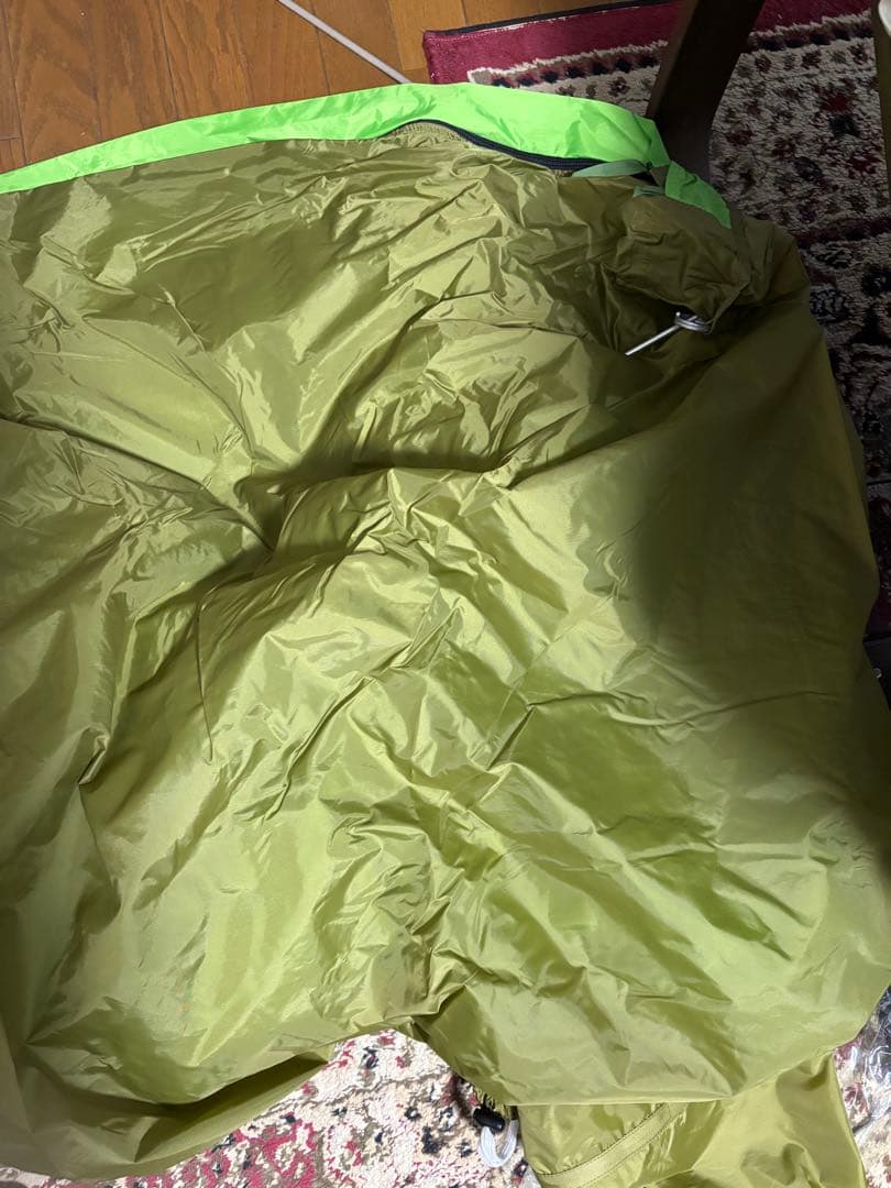 モンベル ムーンライトテント2 旧型　グリーン　新品グランドシート付き