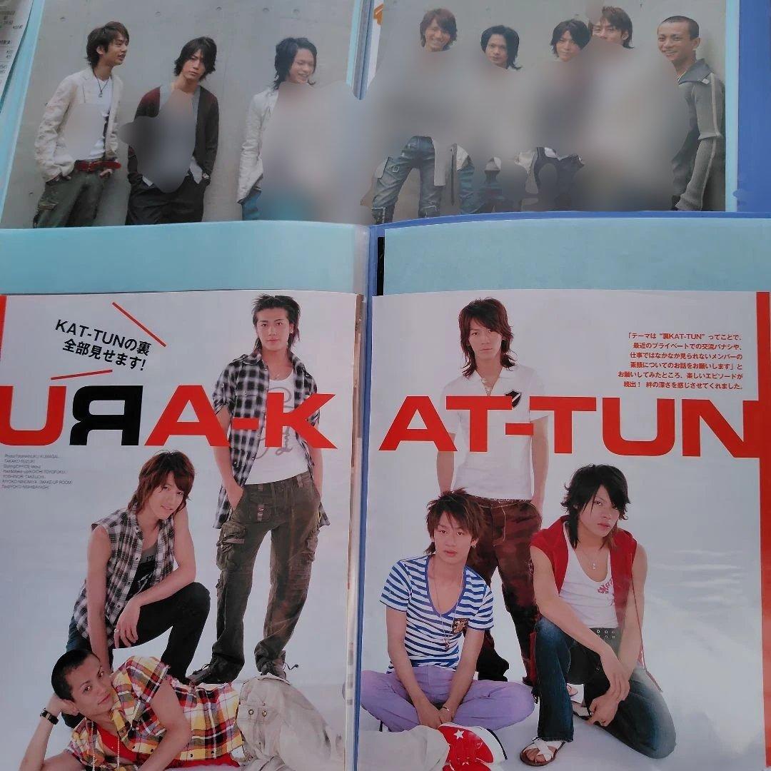 KAT-TUN 切り抜き ２００３年からのPOTATOファイル１２冊