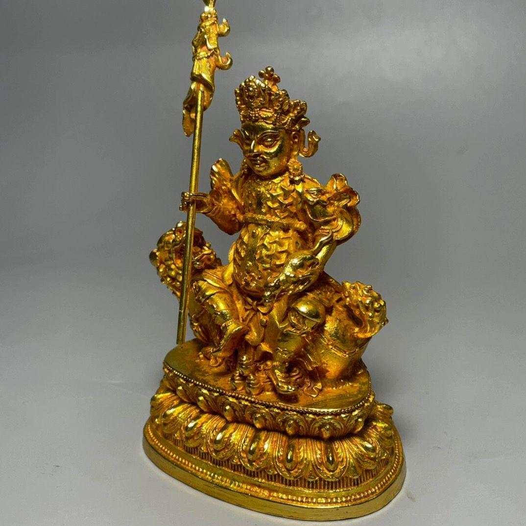 仏教美術 財宝天王仏像 密教供養仏像 開運 風水 招財 置物 工芸品