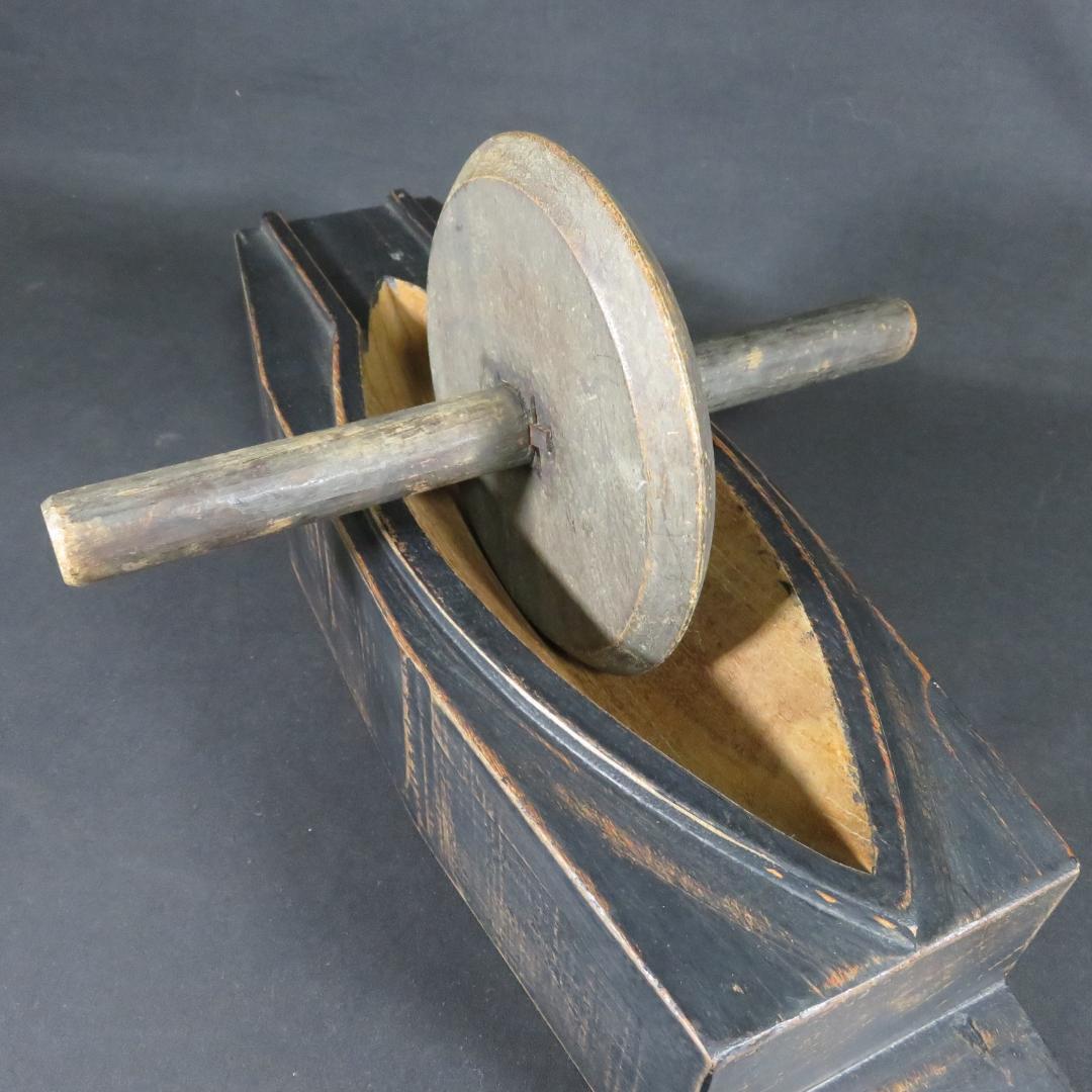 薬研 木製 古道具 明治 大正 江戸 和製アンティーク