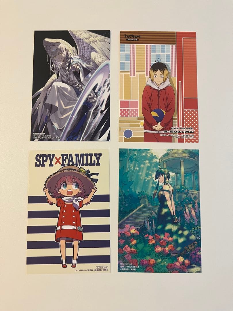 ポストカード 呪術廻戦 鬼滅 WIND BREAKER 怪獣8号 ヒロアカ