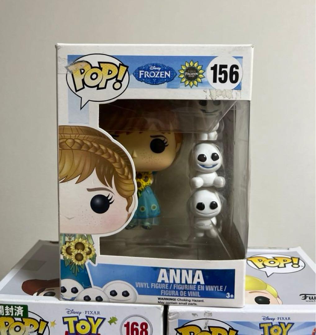 ファンコ POP フィギュア（ボーピープ、ウッディ、ベル、野獣、アナ）