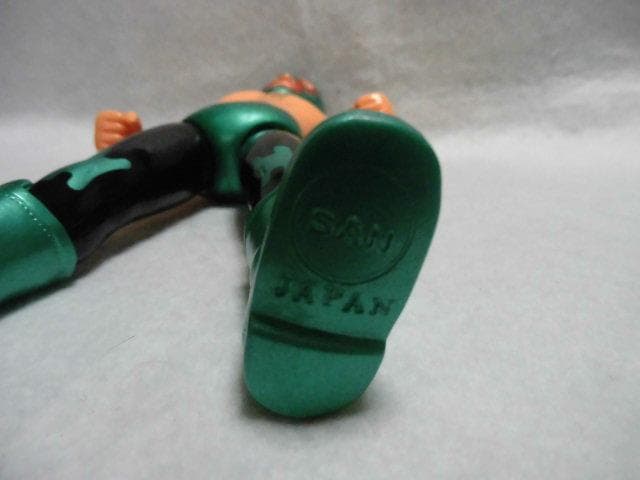 希少品　マルサン　ミル・マスカラス　ソフビフィギュア　本人サイン入り