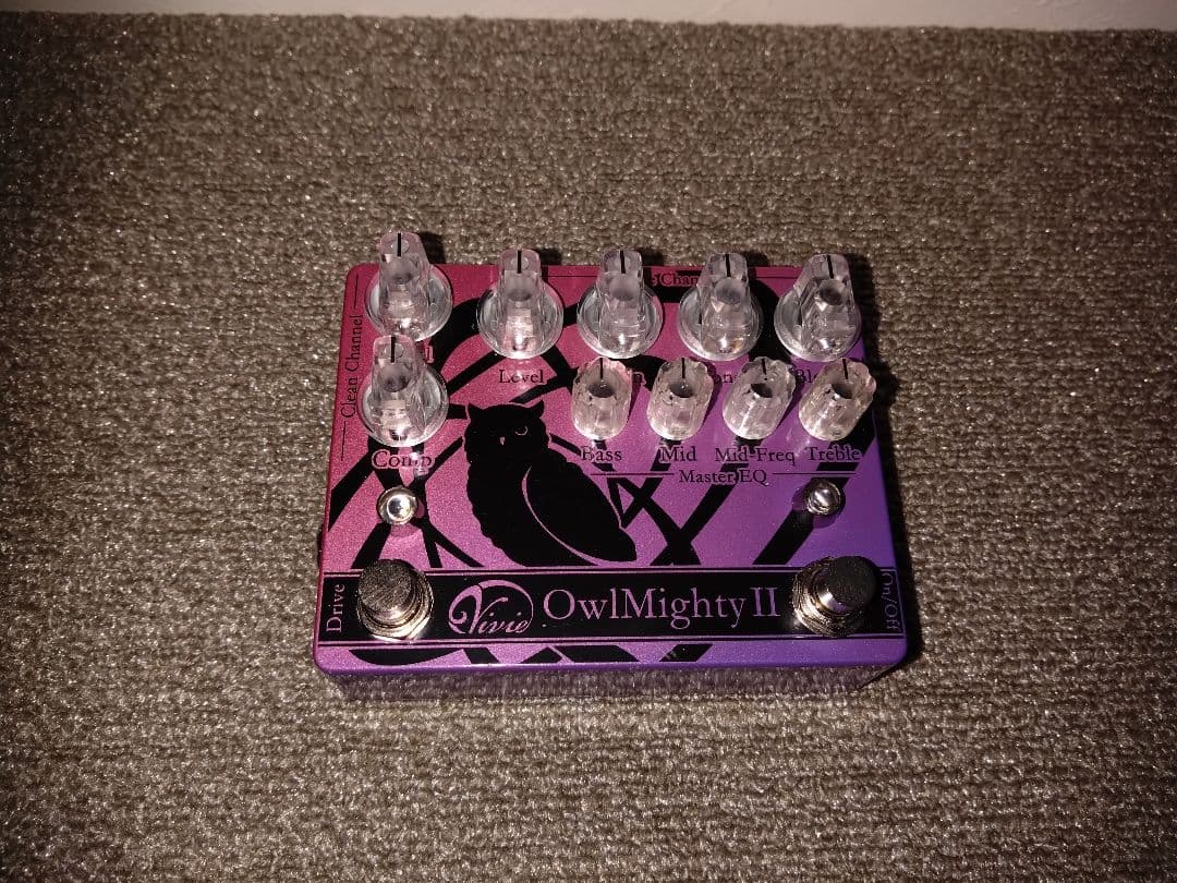 Vivie OwlMighty II ベースエフェクター