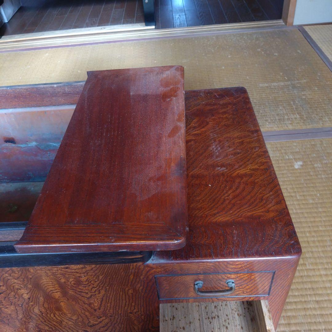 木製　長火鉢 レトロ　引き出し付き