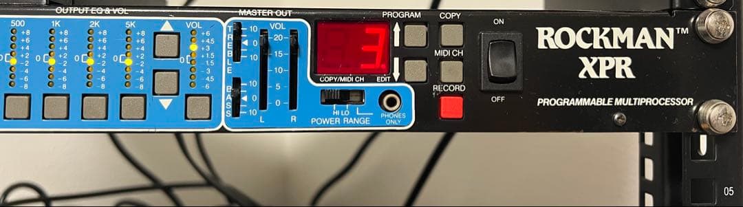 ROCKMAN XPR プリアンプ／マルチプロセッサー Tak松本 B'z