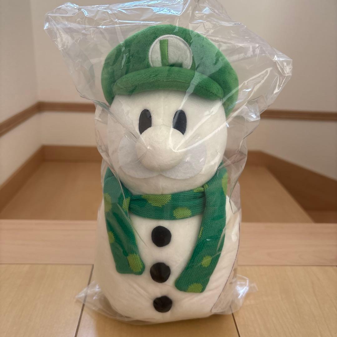 ニンテンドーワールド　ルイージ　ぬいぐるみ
