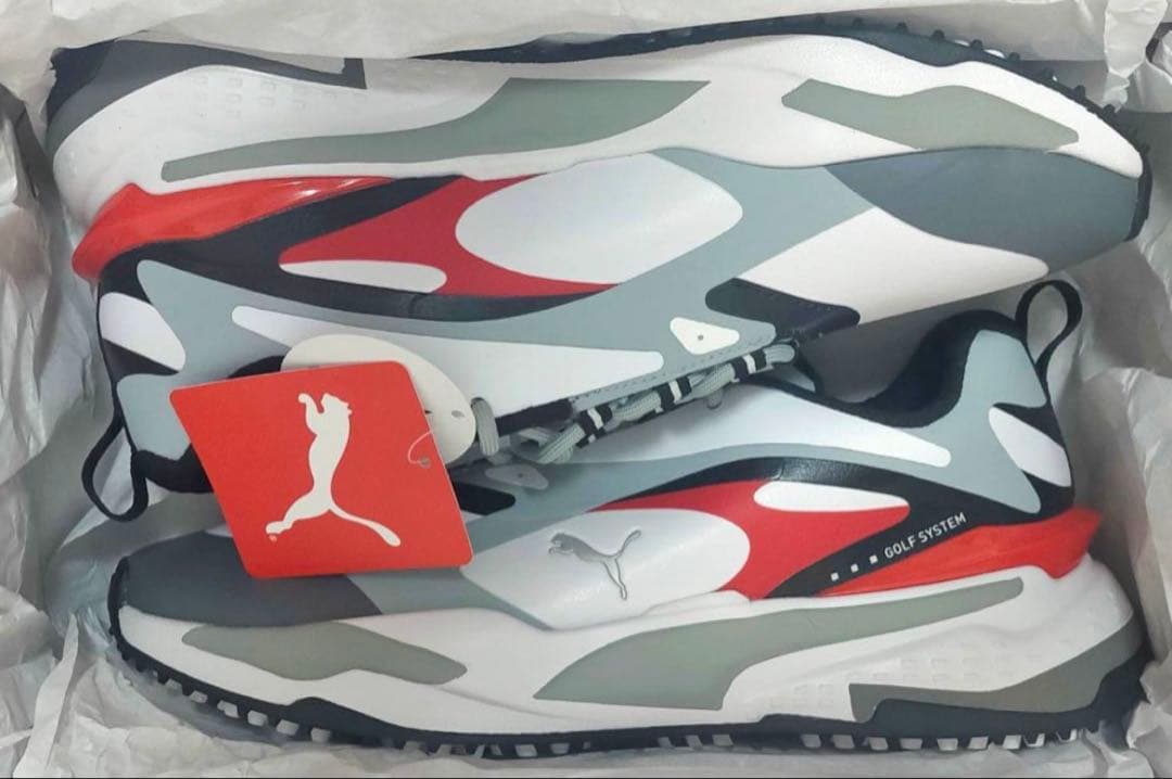 新品 プーマ ゴルフシューズ スパイクレス プロ使用モデル 26.5cm