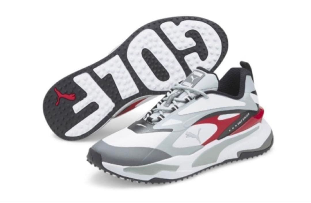 新品 プーマ ゴルフシューズ スパイクレス プロ使用モデル 26.5cm