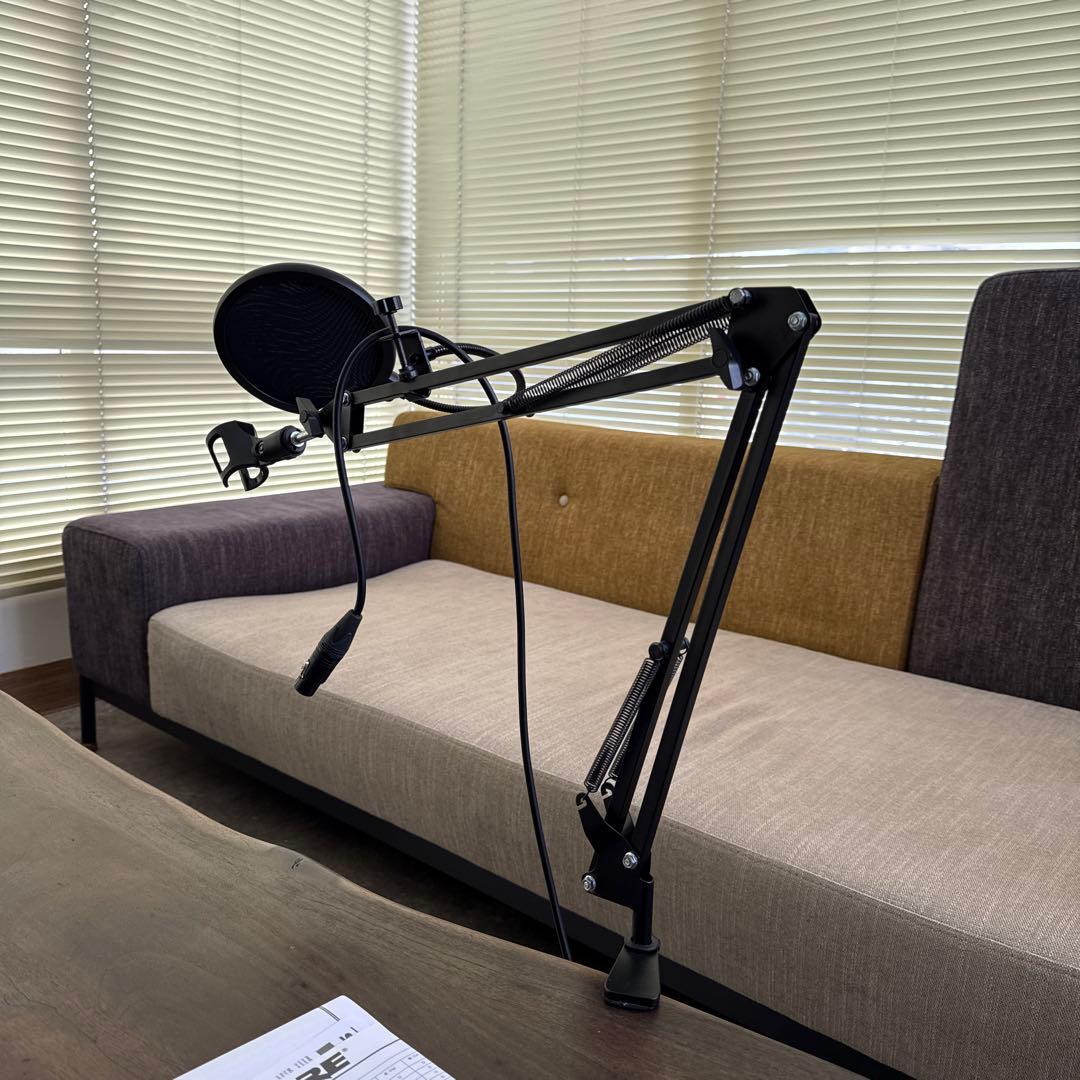 SHURE BETA 57A クラシックプロマイクブーム、ケーブル