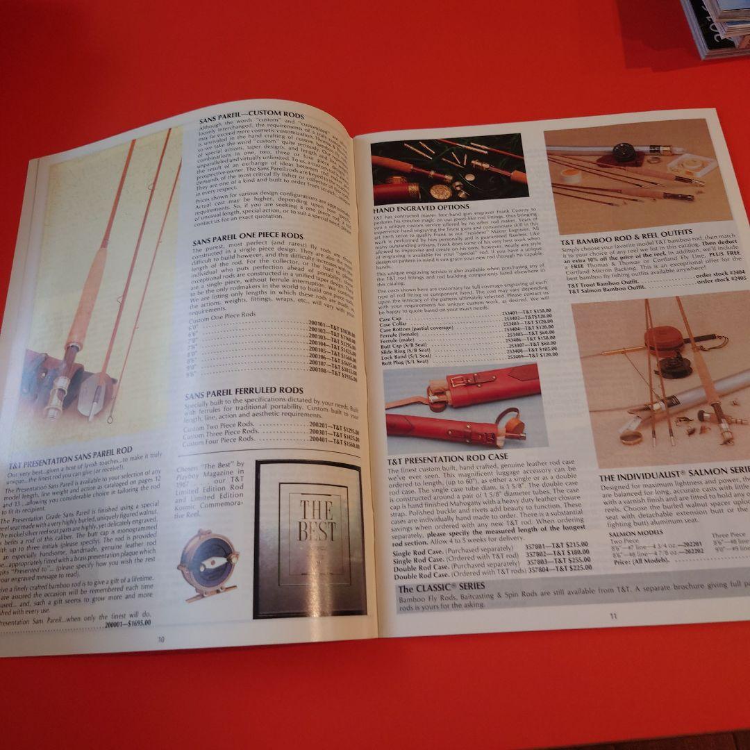 THOMAS & THOMAS フライフィッシングカタログ 1987