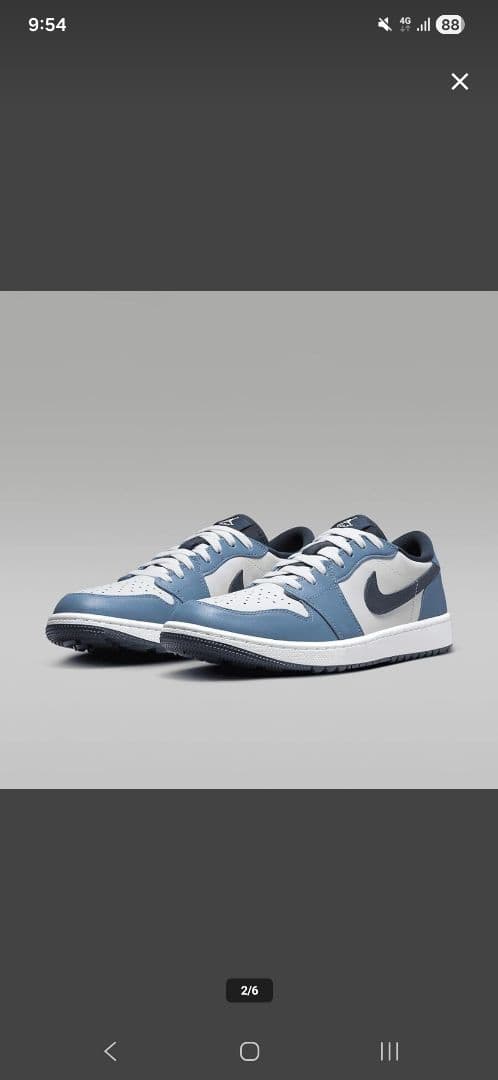 NIKE GOLF エアジョーダン1 ロー ゴルフ 28.5cm