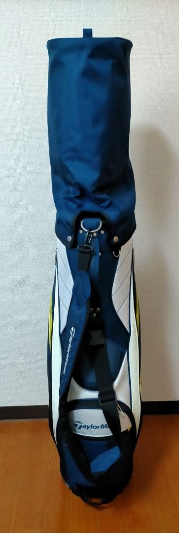 テーラーメイド　キャディバッグ　トゥルーライト　ネイビー　イエロー