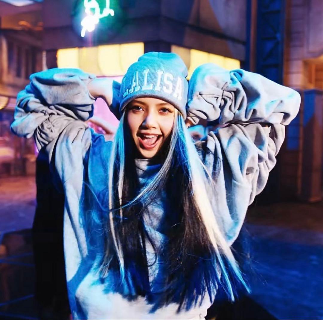 LALISA BEANIE 公式グッズ BLACKPINK リサ ニット帽