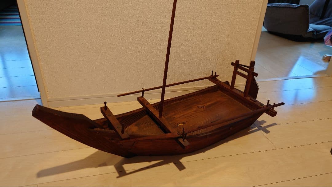 木製船模型 骨董品