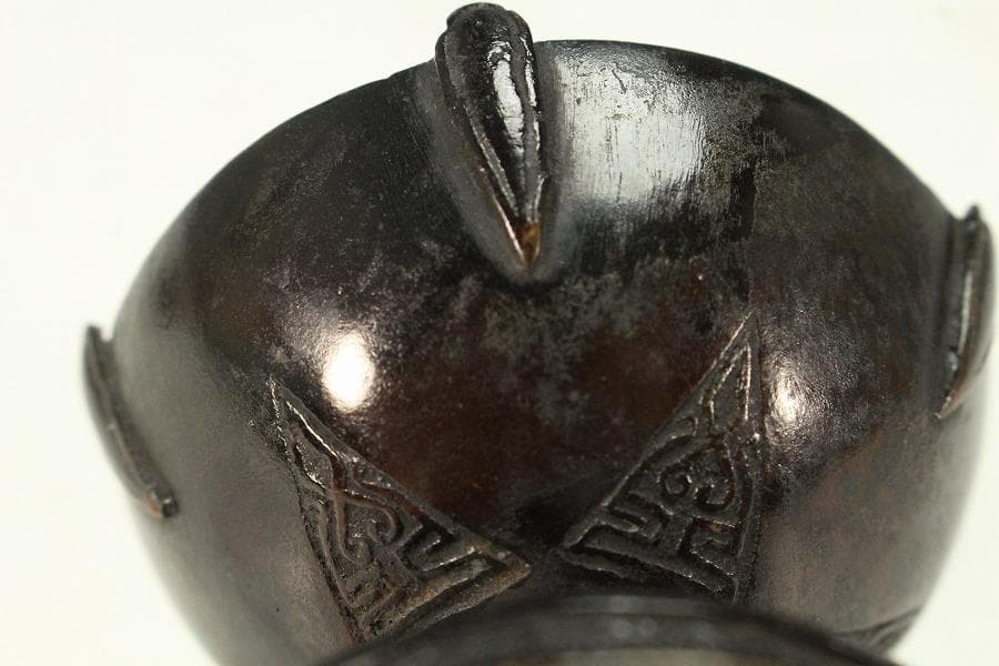 茶道具 唐物 古銅 蓋置(K-A825)