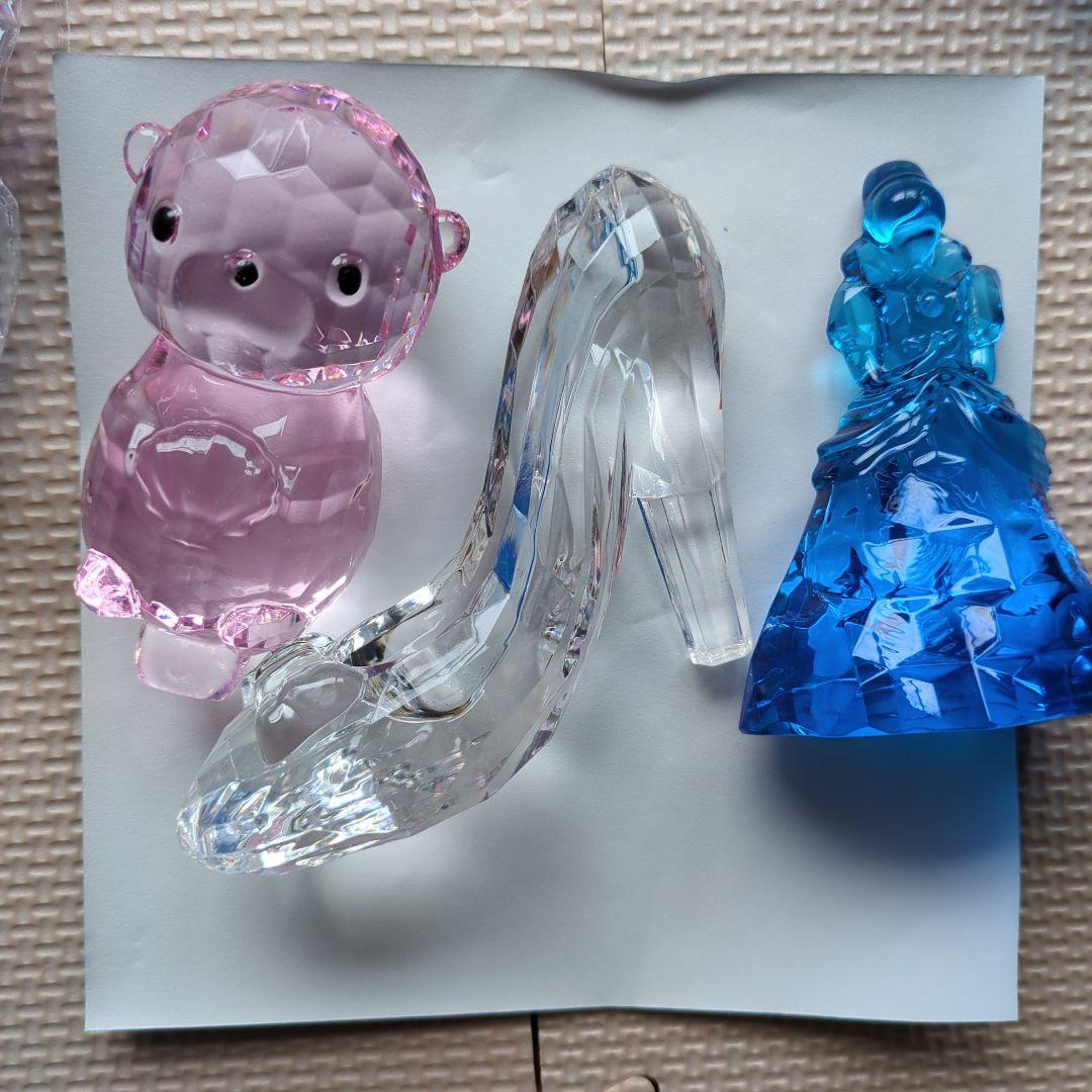 アクリルアイス　置物　城　馬車　魔法のランプ　恐竜等セット 多色　まとめセット