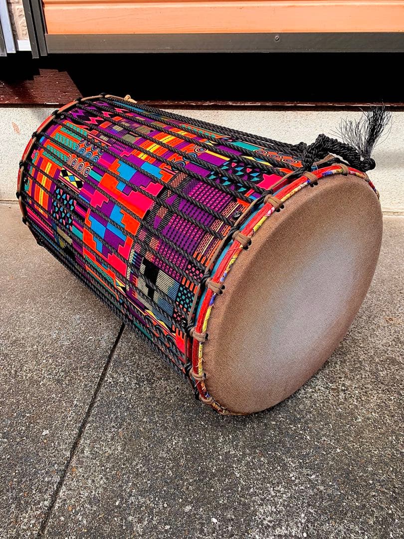 値下げ❣️フリースタイルドラムVOD12サンバン Afro fabric