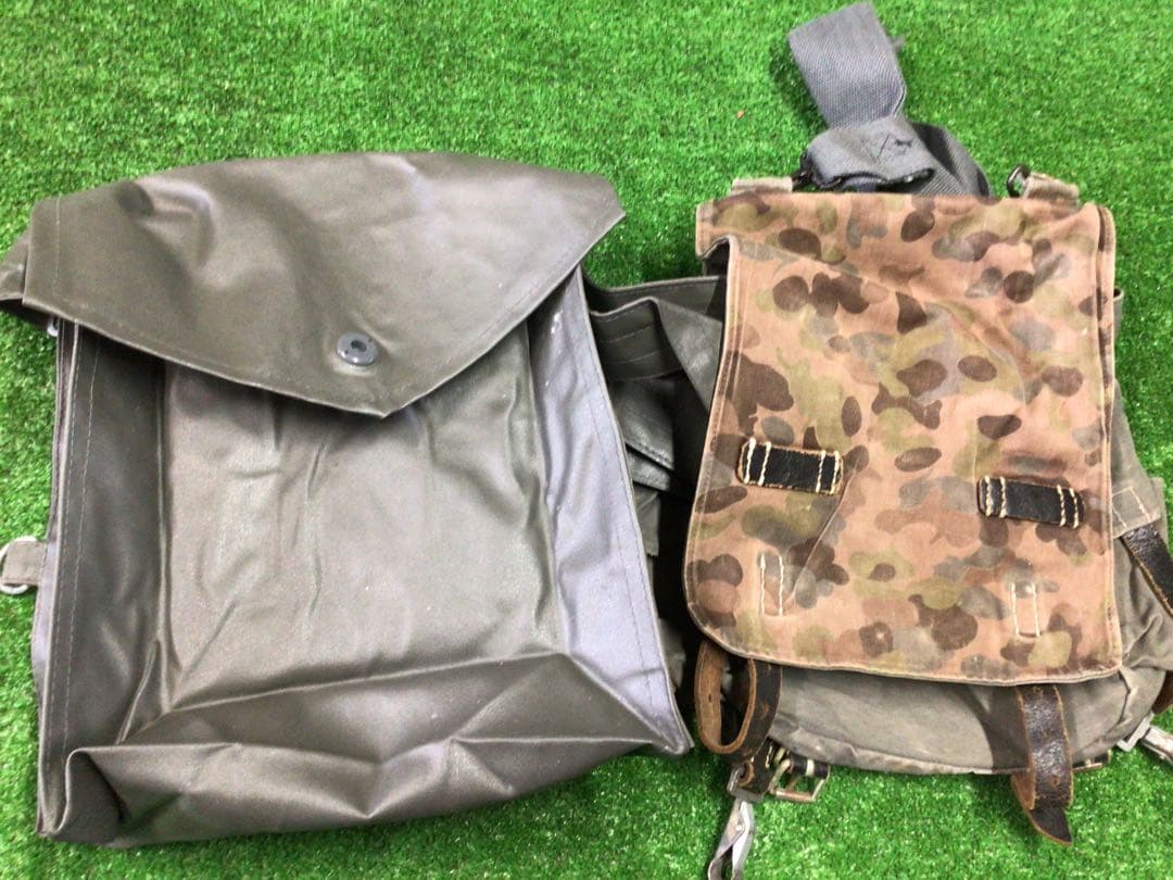 ④ 東ドイツ軍 NVA オーストリア軍ミリタリー バッグ ヨーロッパ軍装品