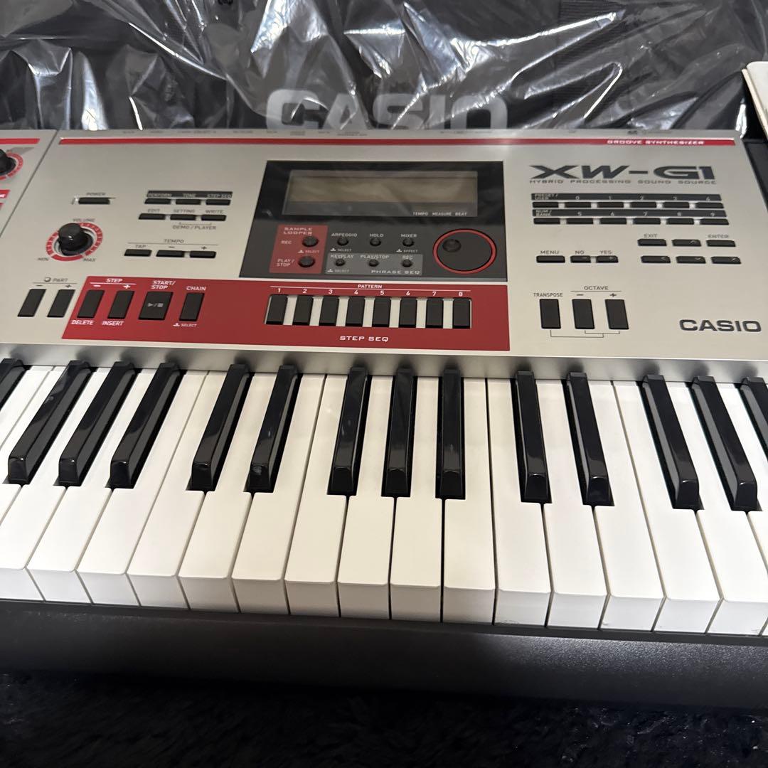 極美品 CASIO XW-G1 シンセサイザー 鍵盤楽器 付属品多数
