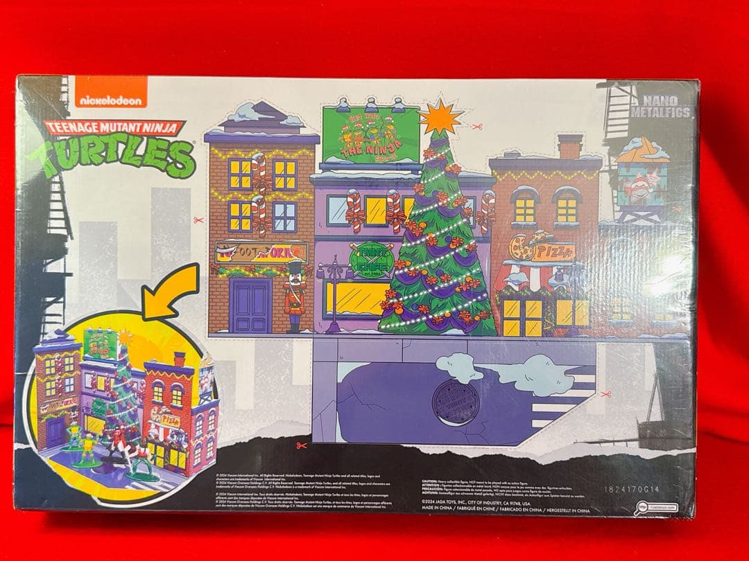ティーンエージ ミュータント タートルズ アドベントカレンダー フィギュア