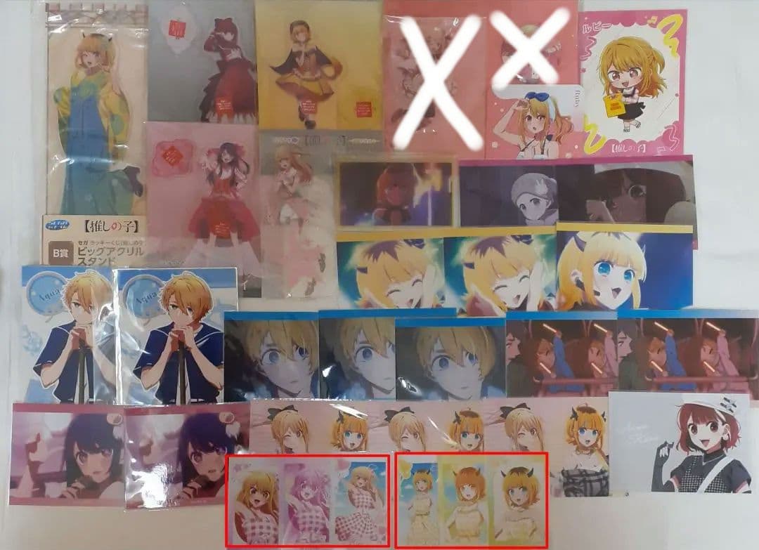 推しの子 缶バッジ アクリルスタンド 紙類 まとめ売り