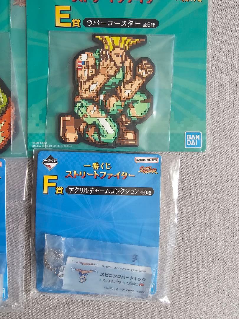 一番くじ ストリートファイター A賞　春麗　C賞　ビッグサイズタオル　E賞　F賞