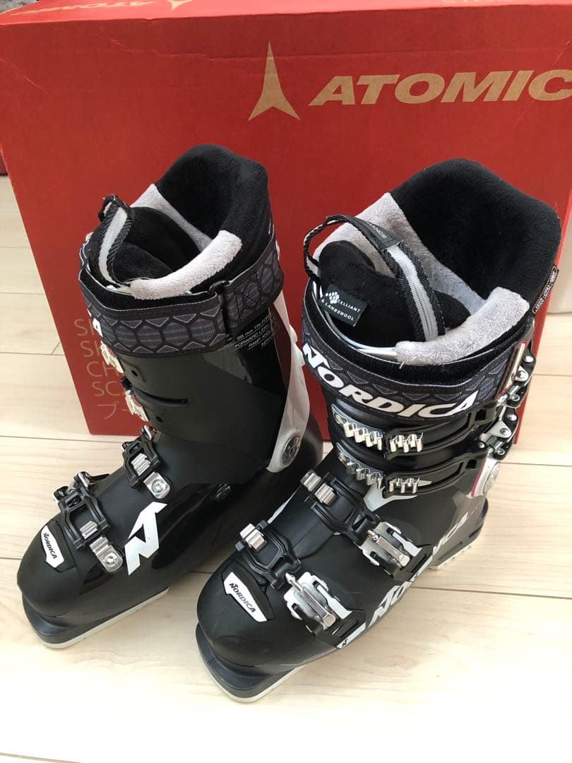 Nordica スキーブーツ レディース ブラック系 23〜23.5cm