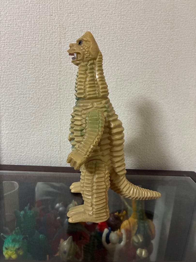 当時物　マルザン.マルサン　1期　レッドキング　ソフビ　美品