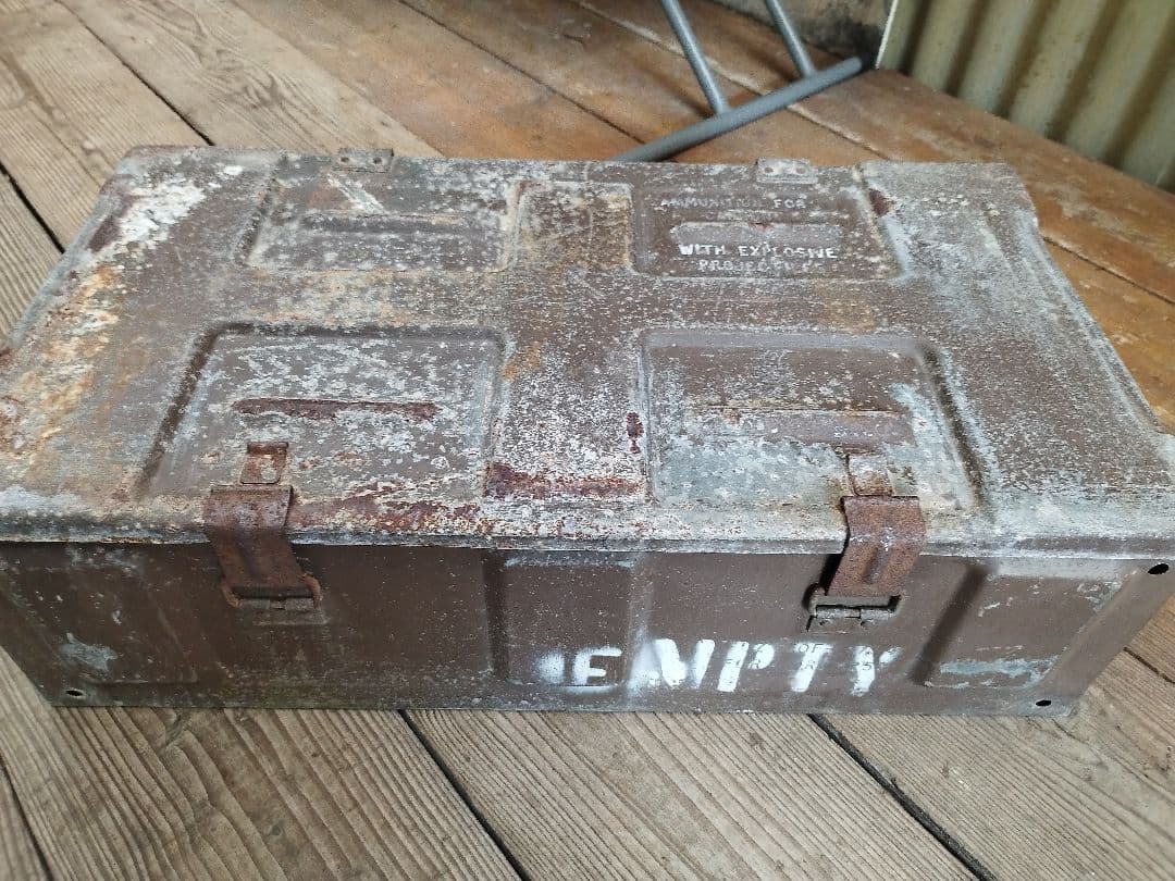 (5051)US．CANONアーモボックス米軍実物　ユーズド