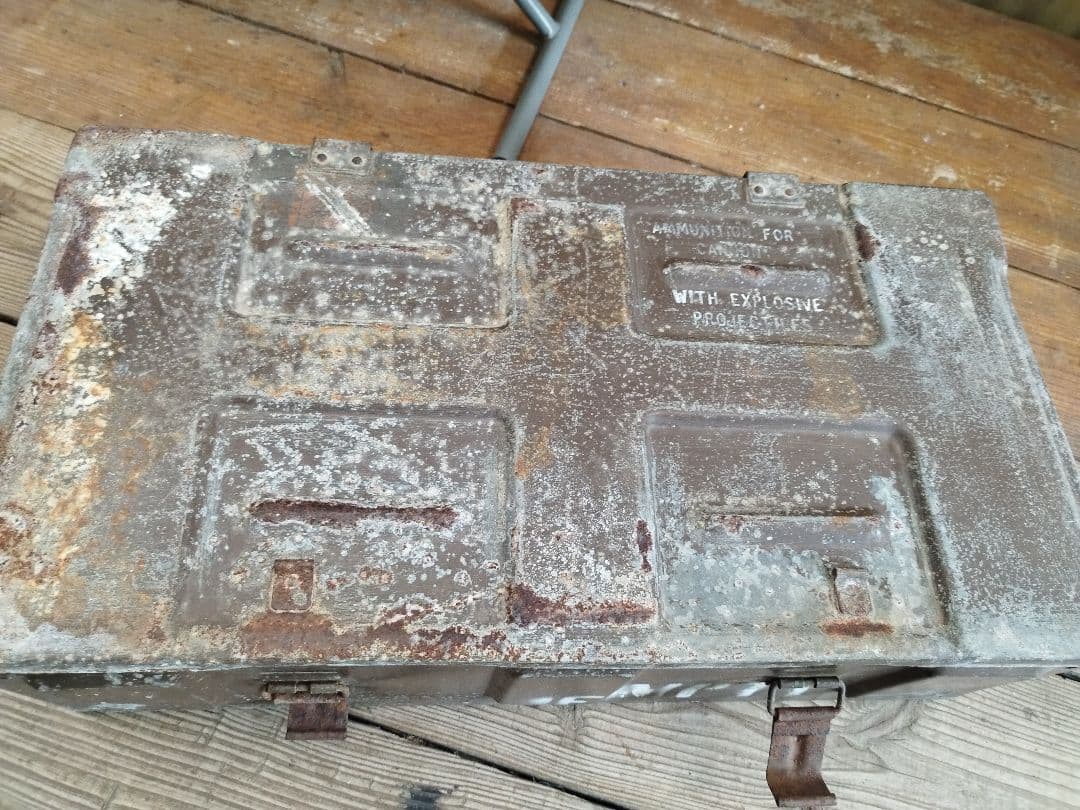 (5051)US．CANONアーモボックス米軍実物　ユーズド