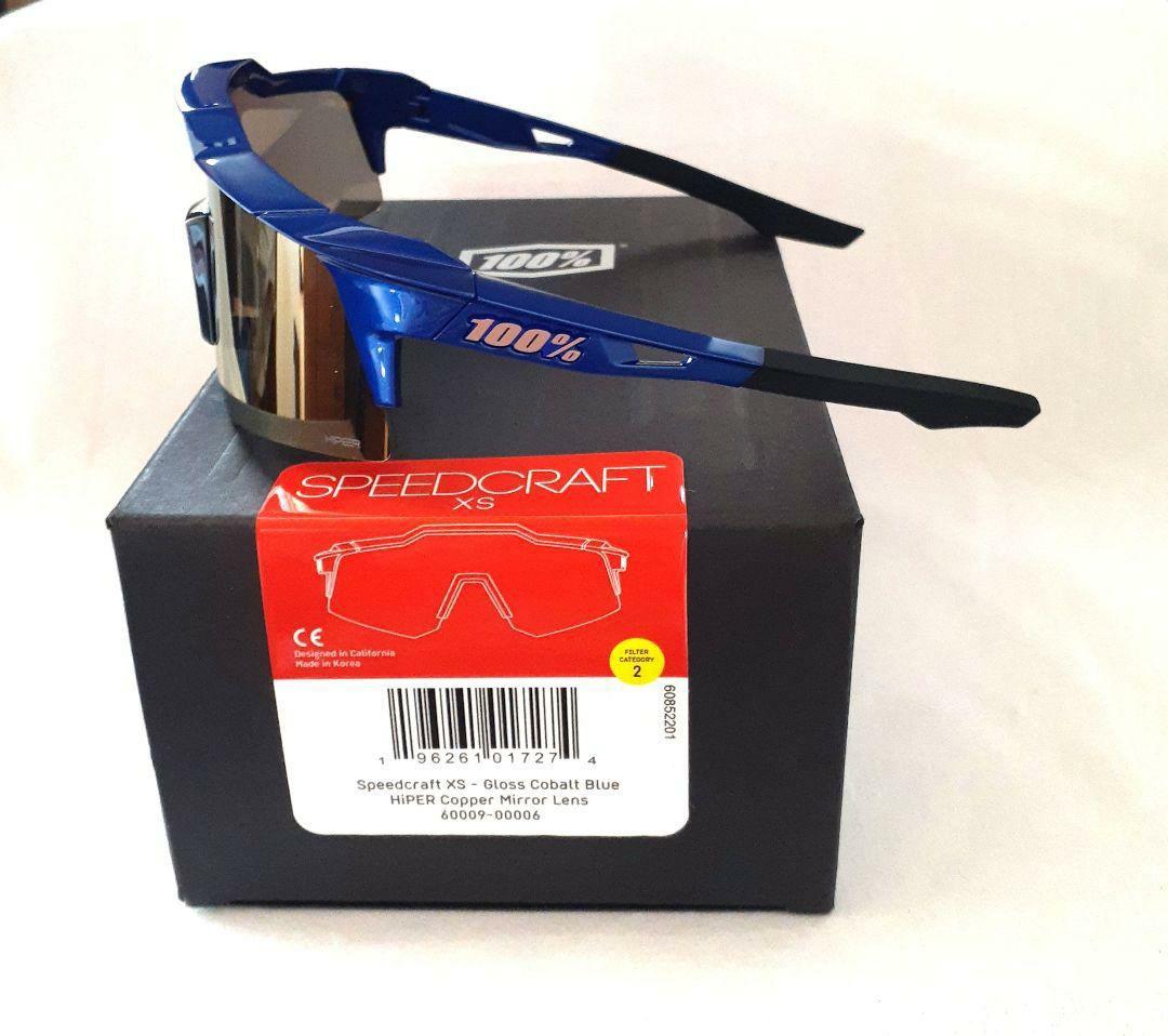 100% Speedcraft XS コバルトブルー ワンハンドレッド