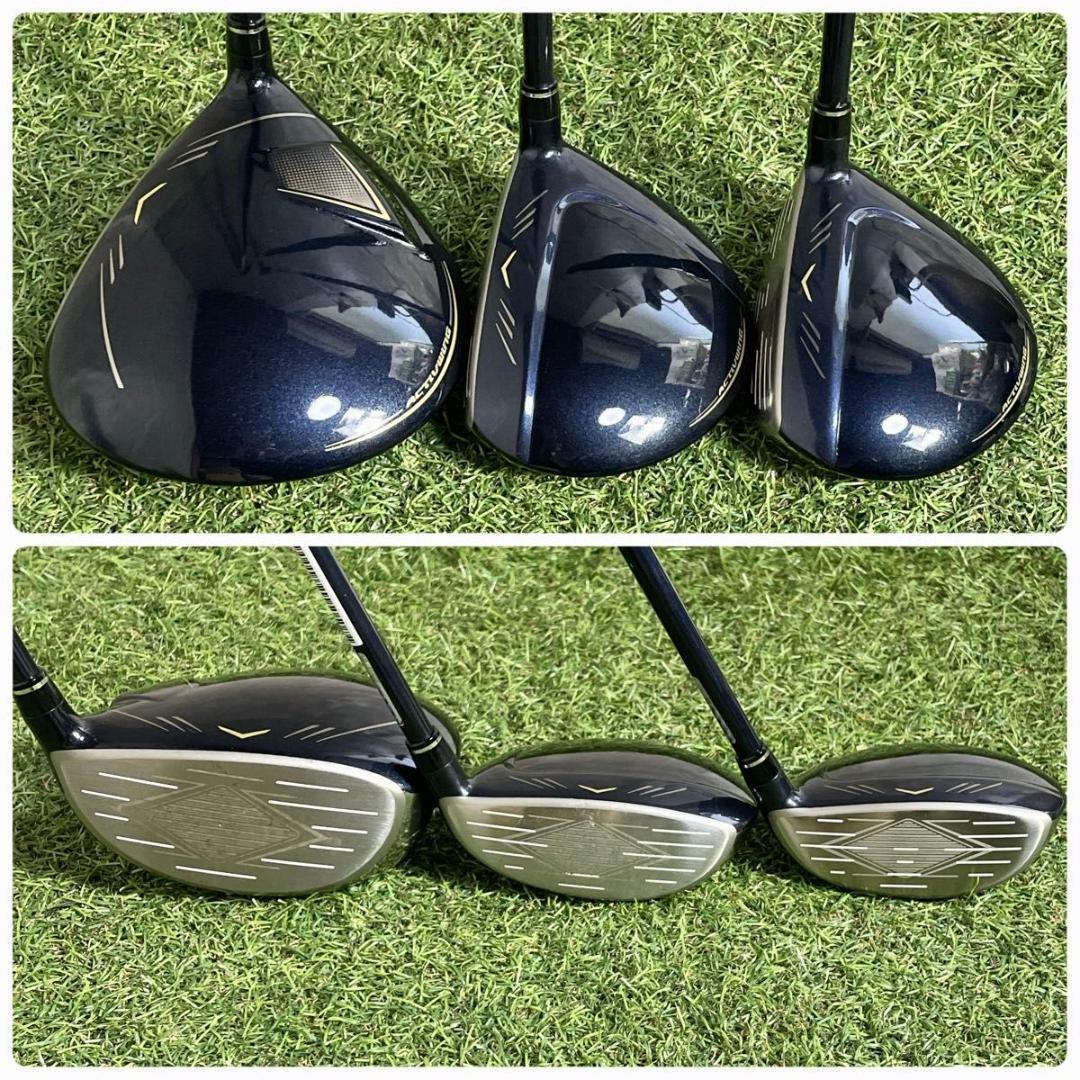 【貴重なレフティ】 ゼクシオ MP1200 ゴルフクラブセット R 左 11本