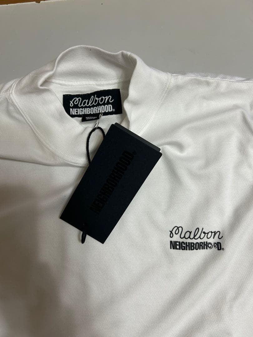 NEIGHBORHOOD×MALBON GOLF MOCKNECK LS 新品M