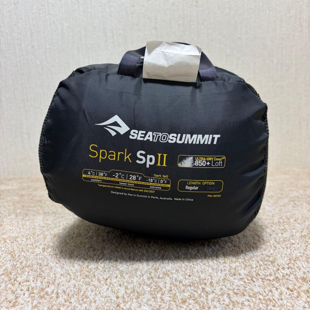 【新品同様】SEA TO SUMMIT Spark SpII レギュラー