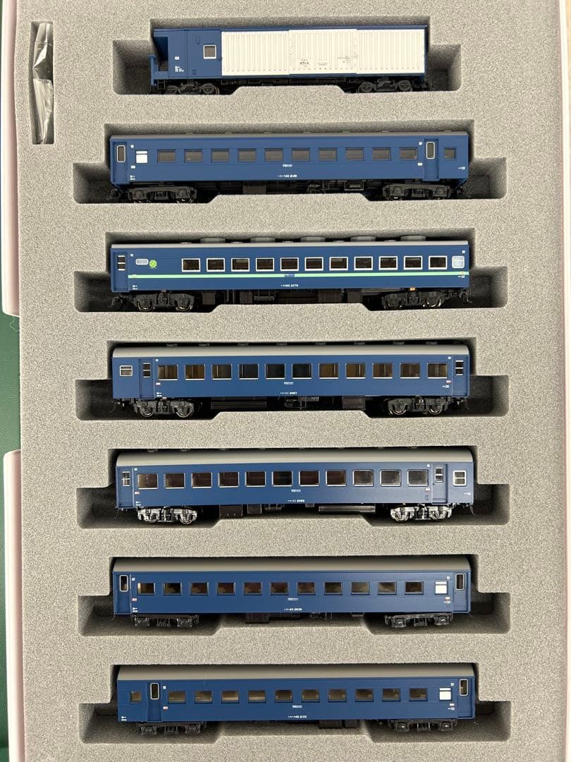 KATO 10-1235.1236 43系 夜行急行「八甲田」7両基本.6両増結