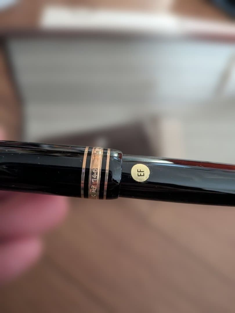 MONT BLANC 万年筆 EFペン先　マイスターシュテック モンブラン