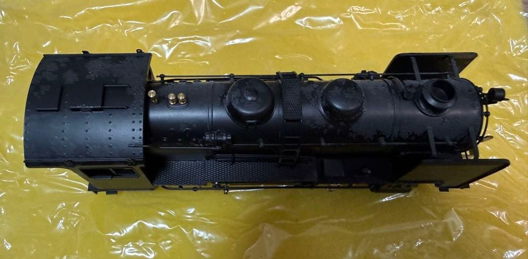 天賞堂 国鉄 9600形 蒸気機関車 HOゲージ 真鍮製 ブラスモデル 箱付