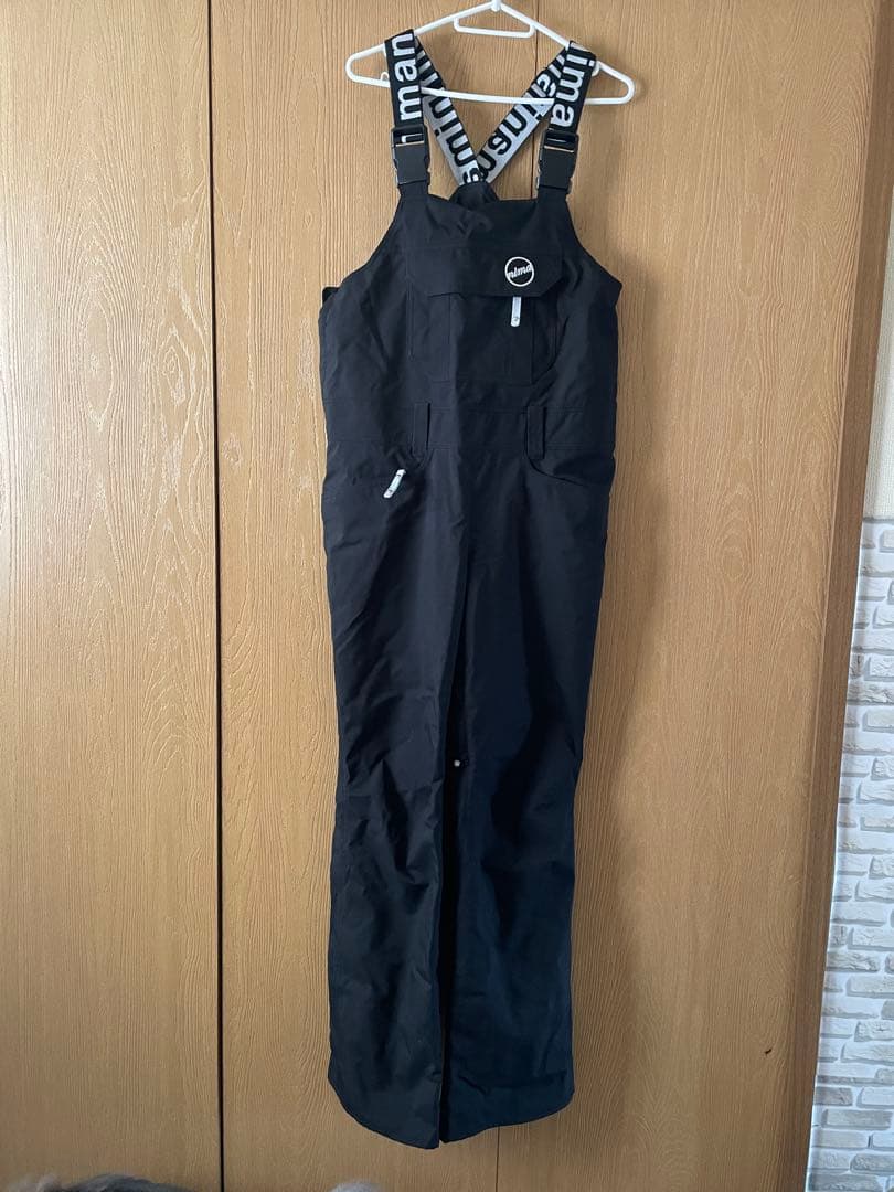 NIMAスノーボードレディースウェア ブラック Lサイズ