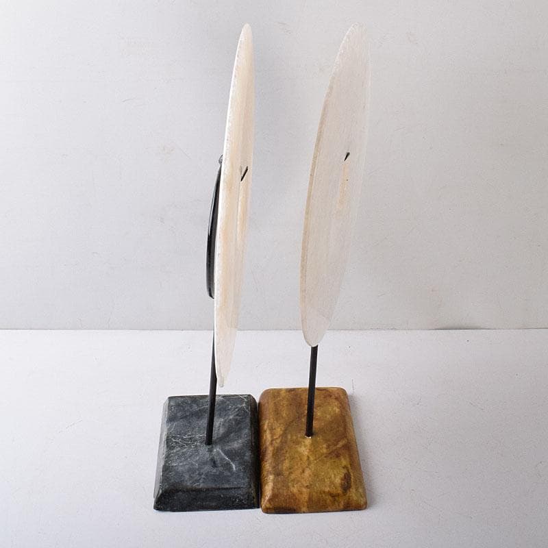 中国　玉石彫刻　オブジェ　置物　合計約6.8㎏　鉄台座　4点　V　R8715H