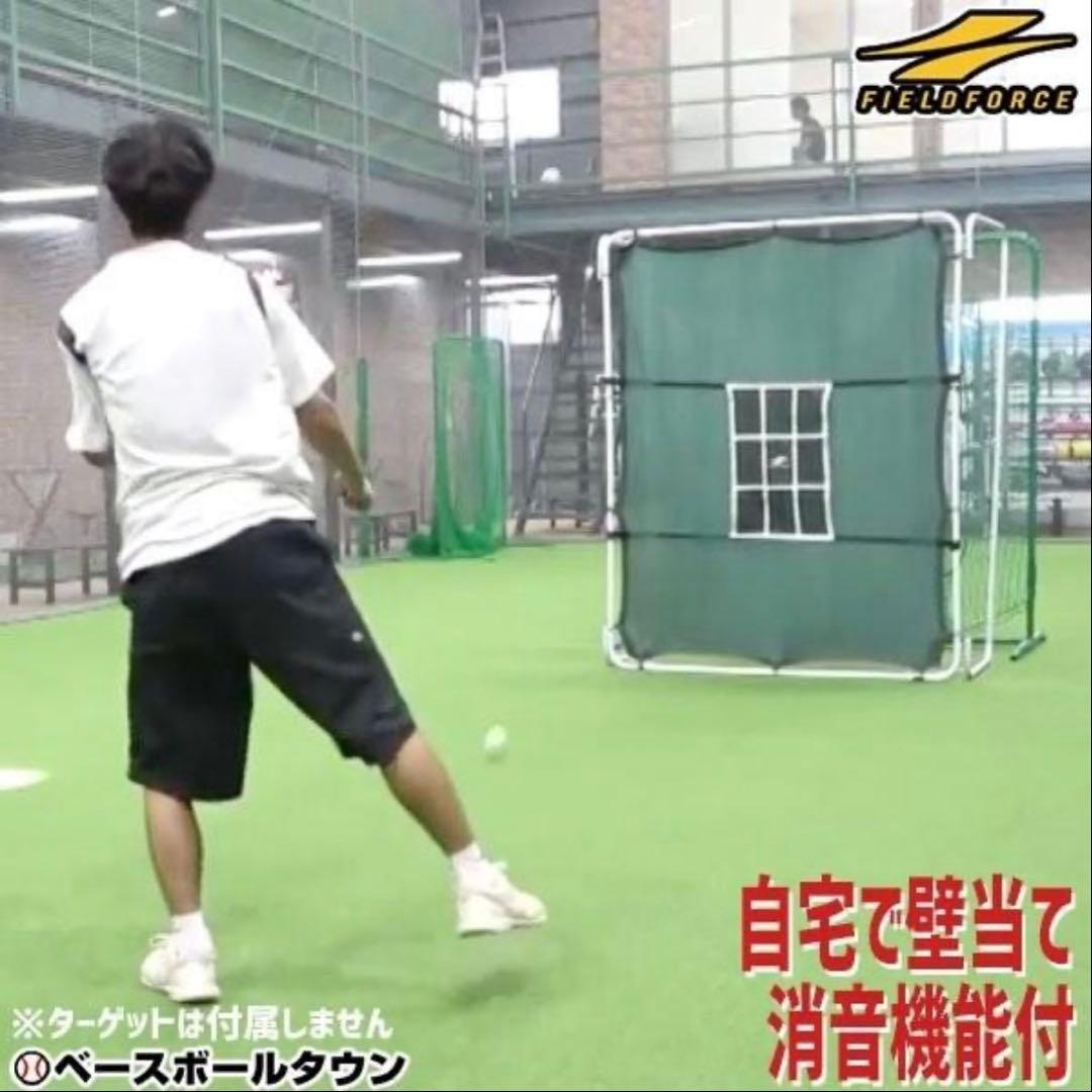 FIELD FORCE 野球 投球守備練習用 ドデカ壁あてネット2.0×1.6m